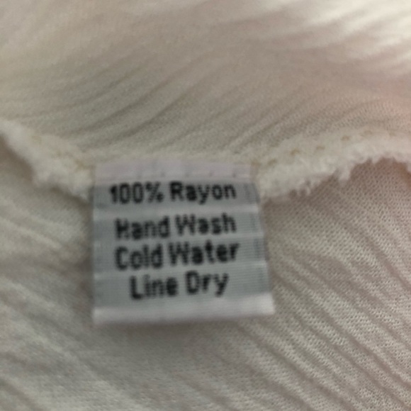 SOLD—Blouse, mini, beach cover up, lingerie - Picture 3 of 8